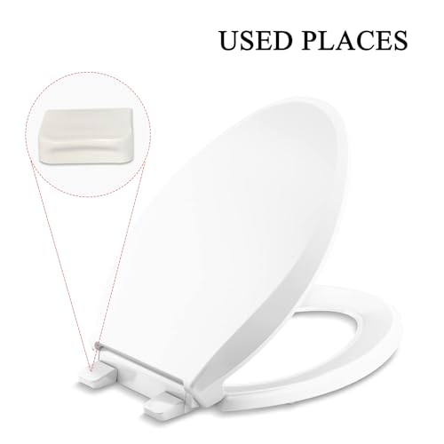 VALLVATER 6 Packs Toilet Seat Hinge Cover Caps Compatible with Kohler 7315/7316 Toilet Seat Replacement Parts - Image 5