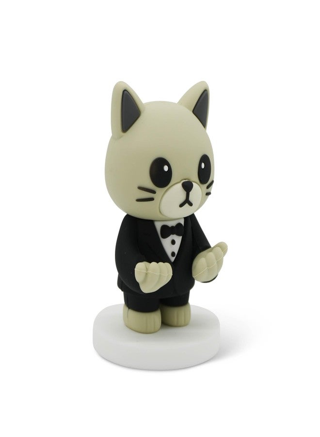 GOOFBALLS Funny Pen Holder - Quirky Desk Organizer for Office & Home - Humorous Pencil Cup Gift for Coworkers & Students - Cat Butler - Image 4