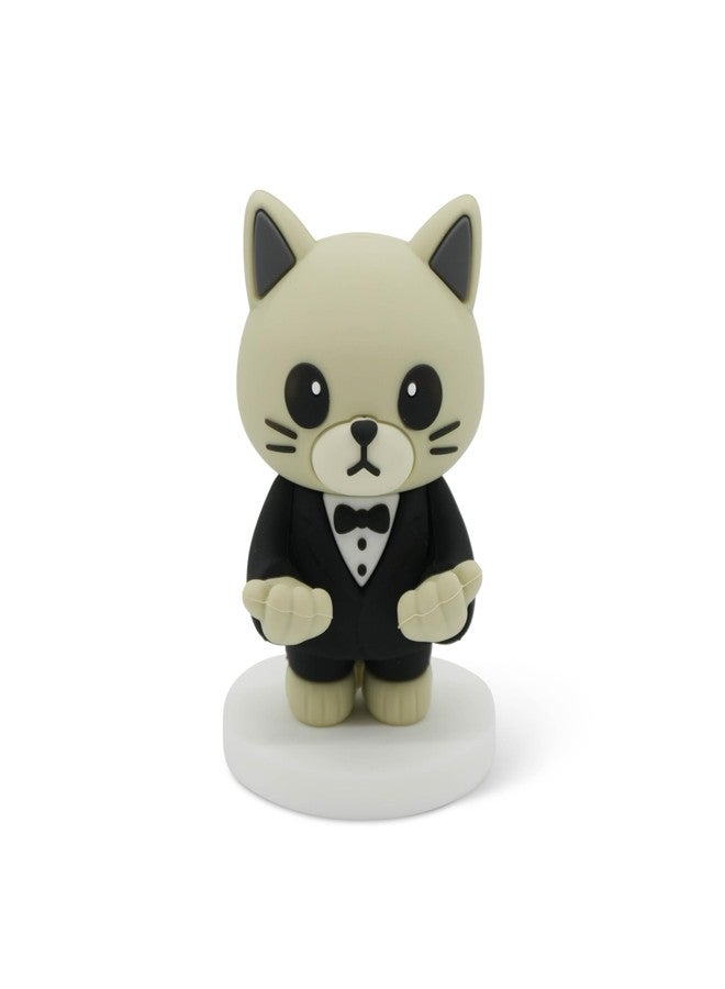 GOOFBALLS Funny Pen Holder - Quirky Desk Organizer for Office & Home - Humorous Pencil Cup Gift for Coworkers & Students - Cat Butler - Image 3