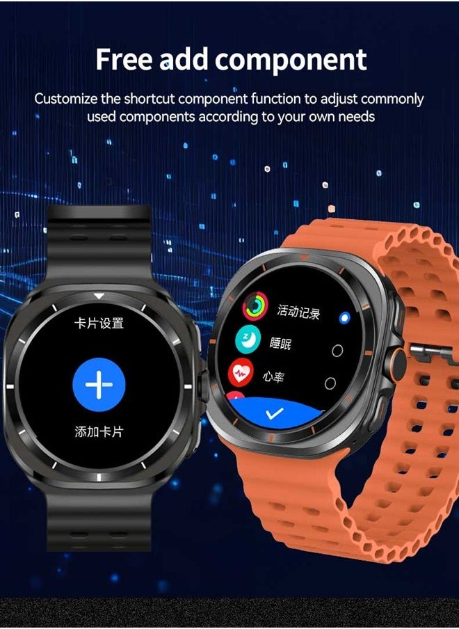 X15 Max Smart Watch Ai ChatGPT NFC Bluetooth Wireless Charging (Black)
