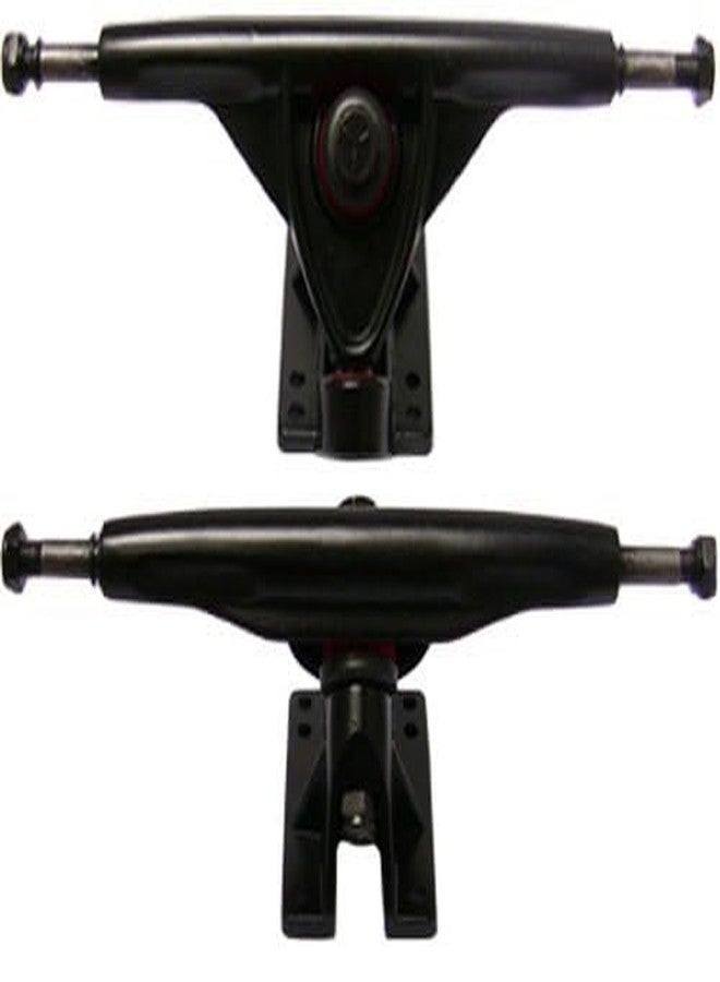 Havoc Longboard Trucks Reverse Kingpin (Pair) Skateboard, Black, 180mm