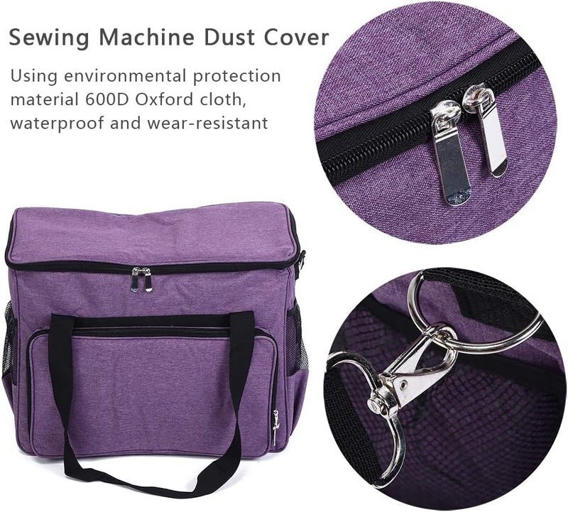 Low wear optimized design HEEPDD Sewing Machine Carrying Case, Portable Knitting Tools Storage Bag for Beginners and Enthusiasts Other Sewing and Embroidery Supplies (Purple) One piece build Budget friendly trendy design Elegant practical multi-option build Low maintenance Diverse operating method fit Oil resistant Low wear optimized build High precision lightweight material Wide range usage design Affordable fast purchase options Public demand affordable quality Upgraded quality Wide use selected material Long term heavy use compatible Transit & use compatible Cost effective upgraded craftsmanship Market demand focused build Fade proof All storage space compatible Gulf standard sizing alternatives Different assemble options General standard compliant quality Safe material Hardened processed substance - Image 2