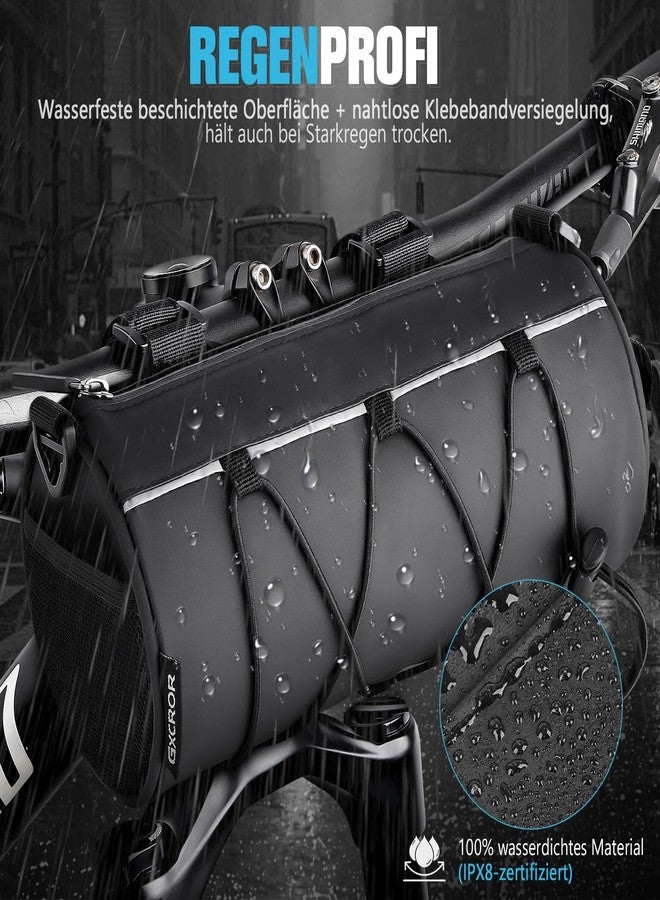 GXCROR Bicycle Handlebar Bag Front Bag Bicycle Bag - Image 2