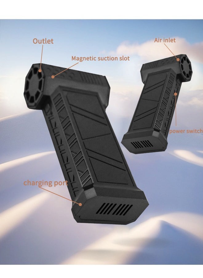JOGAMS - Jet Dry Mini Blower 130000 RPM Portable Mini Jet Dry Blower 4 Speeds Adjustable Electric Air Duster for Computer Keyboard Outdoors Car Home - Image 1