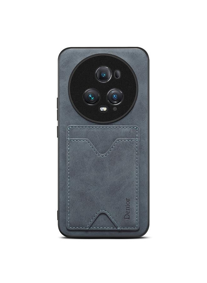 The Bros Case For Honor Magic5 Ultimate PU Back Cover Card Slot Holder Phone Case