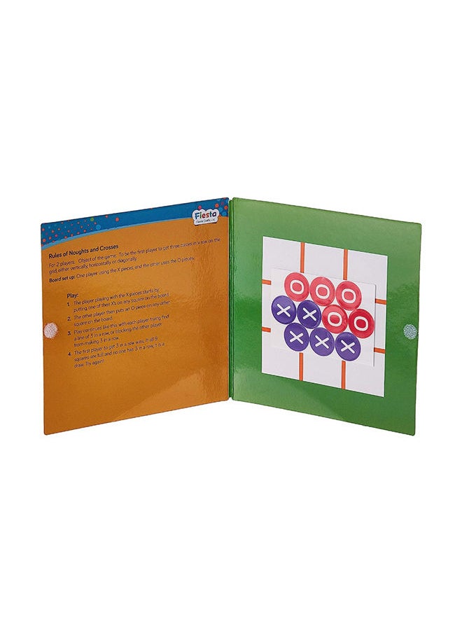 Fiesta Crafts - Noughts And Crosses - Stickabouts Game - Image 1