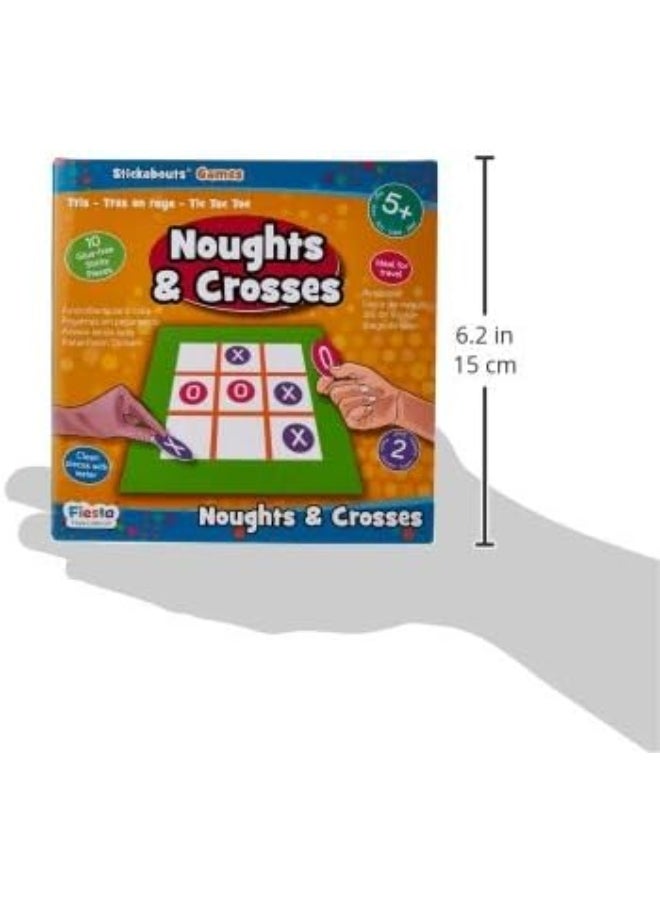 Fiesta Crafts - Noughts And Crosses - Stickabouts Game - Image 1