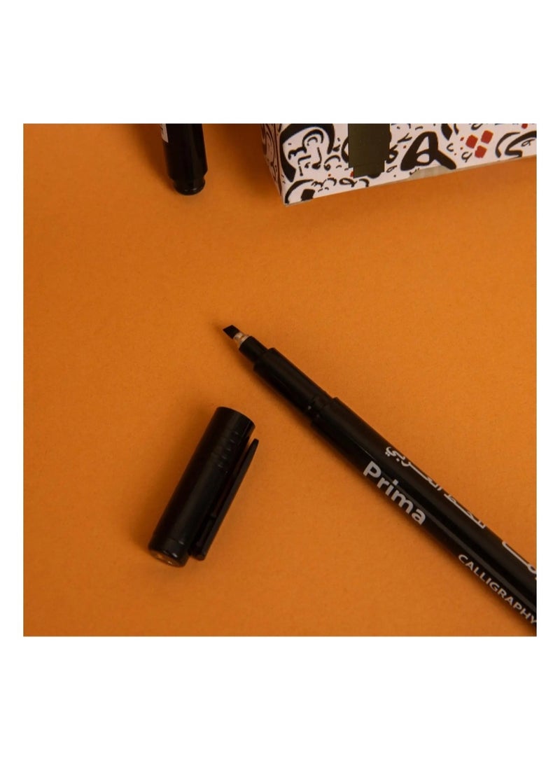 PRIMA 12-Piece Calligraphy Pen 1mm Tip Blue Ink - Image 2
