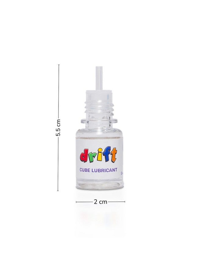 Cubelelo Cubelelo Drift 3M Plus v2 3x3 (Magnetic) with Cube Lubricant & Premium Pouch (2024 Updated Version) | 48 Strong Magnets for Enhanced Stability & Smooth Turns | Kids & Adults,multicolor  - Image 5