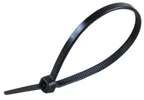 BirdFlee Birdflee Cable Tie 100Mmx25 Mm_Black set of 500 Pcs Wire Zip Cable Lock Strong And Durable Zip Locker  - Image 2