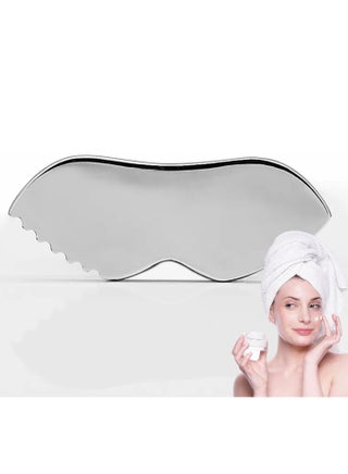 Stainless Steel Gua Sha Facial Tools, Face Comb & Massager Metal Gua sha Tool for Blood Circulation & Lymphatic Drainage, Body and Face Gua Sha Stone for Tighten Skin - pzsku/ZB7395E61B2466A49CE3AZ/45/_/1715865315/f6ad9c23-1382-4cf9-89ca-b13da137fa9b