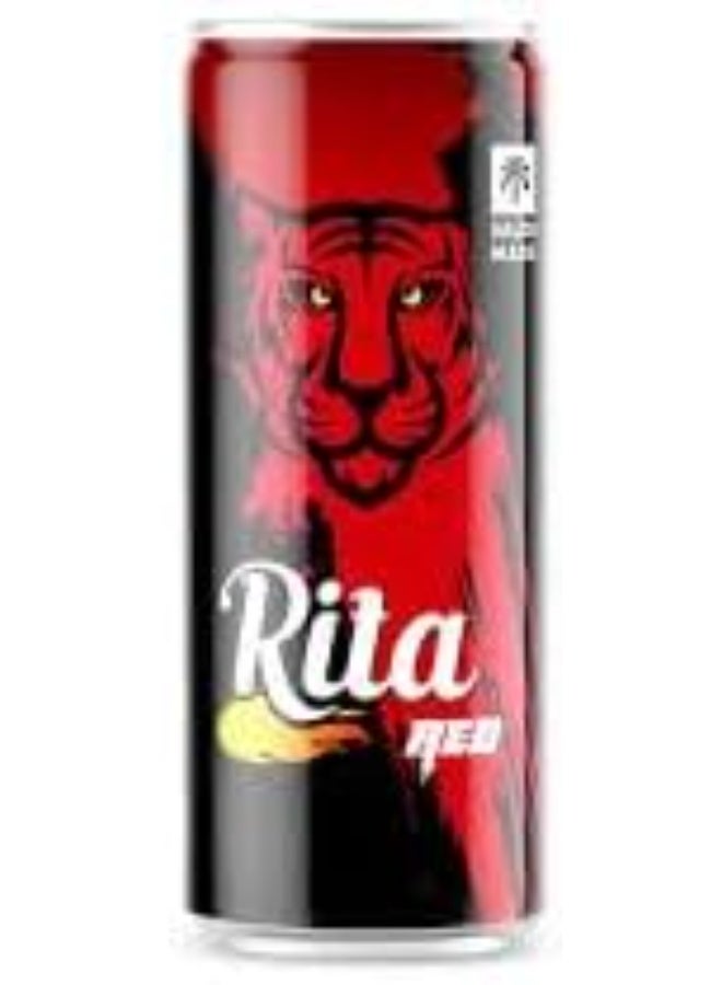 Rita Sparkling Red Drink, Refreshing Carbonated Fruit Flavor Beverage, Pack of 3 - Image 2