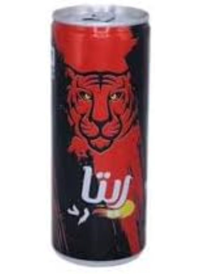 Rita Sparkling Red Drink, Refreshing Carbonated Fruit Flavor Beverage, Pack of 3 - Image 1