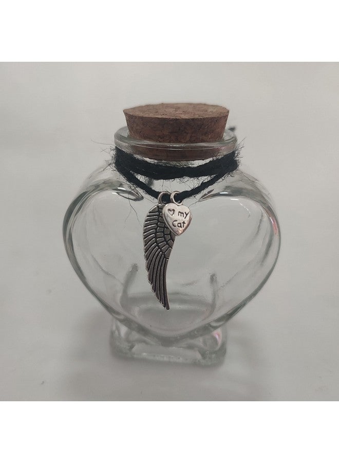 Generic memorial bottle for pet hair，Pet fur memorial fur keepsake，dog cat keepsake fur, pet memorial urn (cat)  - Image 3