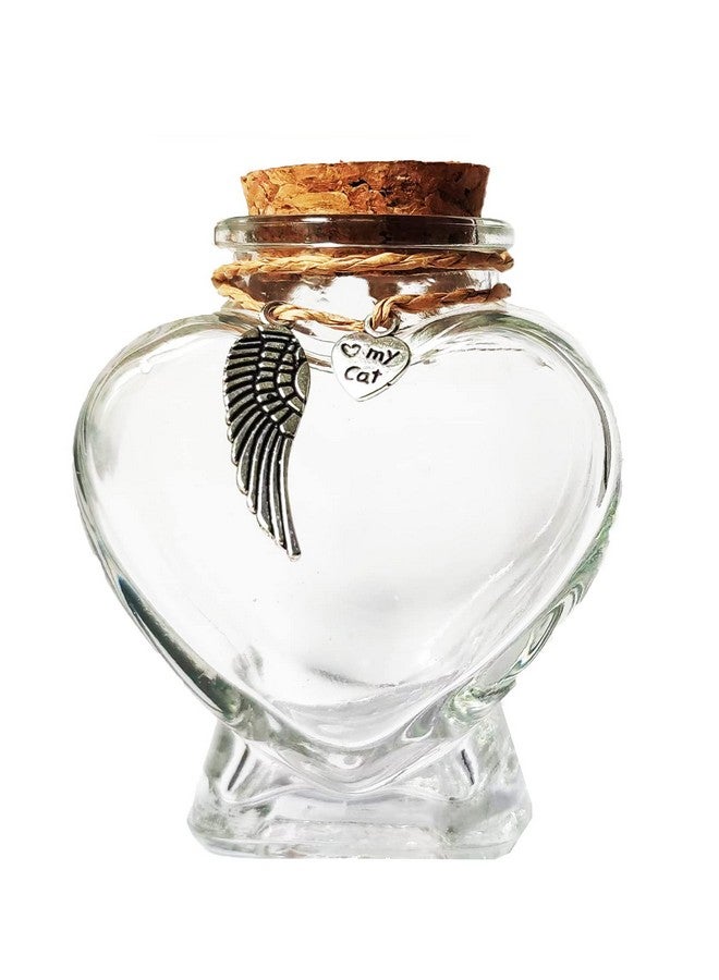 Generic memorial bottle for pet hair，Pet fur memorial fur keepsake，dog cat keepsake fur, pet memorial urn (cat)  - Image 1