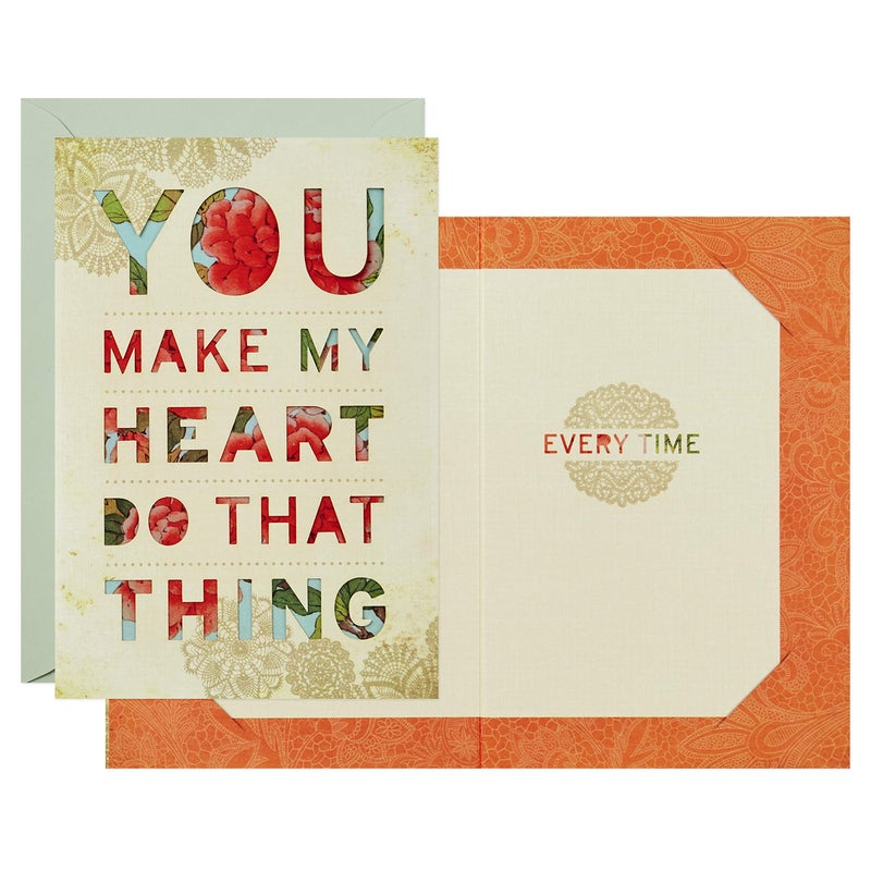 Hallmark Love Card Assortment, New Relationship/Miss You/Time Apart/Just Because (6 Cards with Envelopes) - Image 3