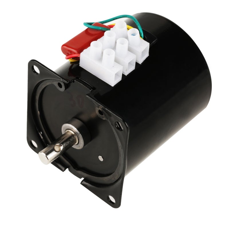 XD Permanent Magnet Synchronous Motor: 68KTYZ AC 220V 28W 5-80 Rpm - Metal Gear Pure Copper Coil Low Noise High Torque Dual Rotation Motor for Industrial Automation Instruments Stage Equipment - Image 5