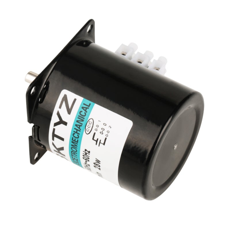 XD Permanent Magnet Synchronous Motor: 68KTYZ AC 220V 28W 5-80 Rpm - Metal Gear Pure Copper Coil Low Noise High Torque Dual Rotation Motor for Industrial Automation Instruments Stage Equipment - Image 3
