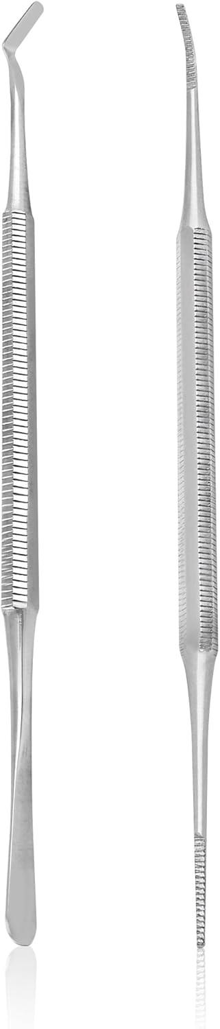 BlueOrchids Pedicure Kit: Ingrown Toenail Tool- Nail File and Lifter Set. Premium Grade Stainless Steel Nail Tools Supplies