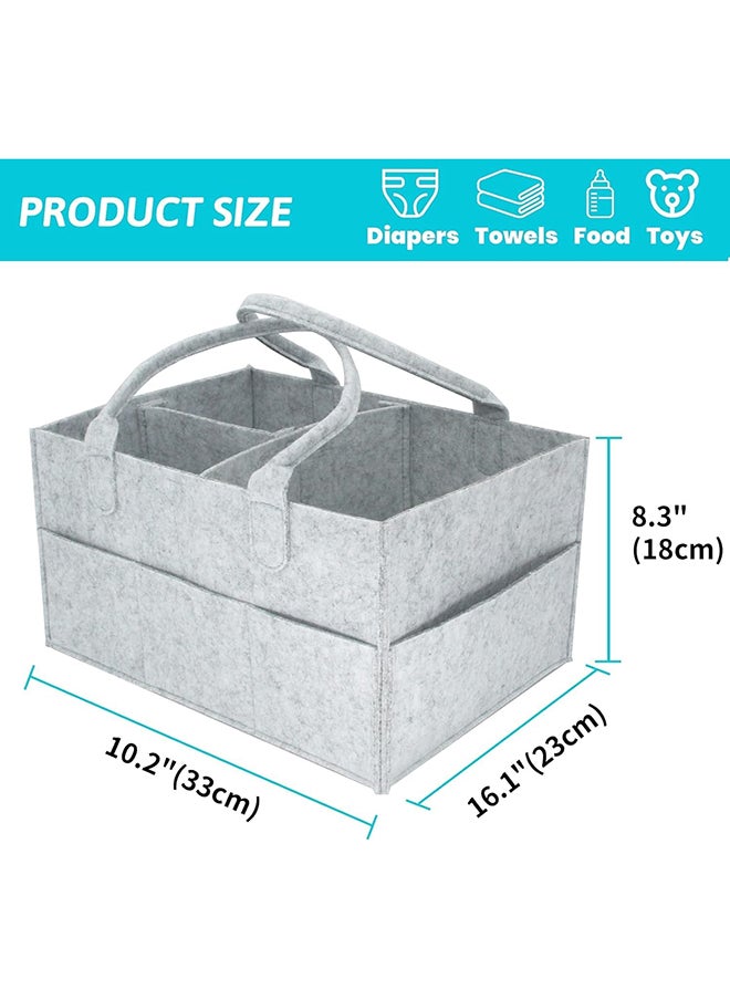 SKY-TOUCH - Baby Diaper Caddy Organizer Tote Bag - Image 1