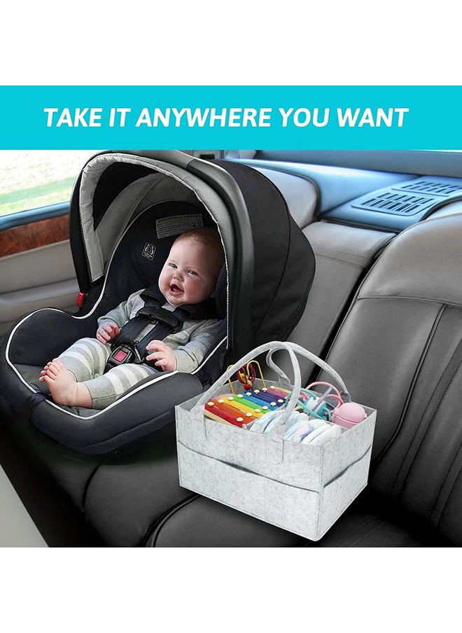 SKY-TOUCH - Baby Diaper Caddy Organizer Tote Bag - Image 1