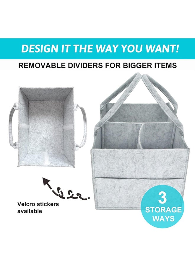 SKY-TOUCH - Baby Diaper Caddy Organizer Tote Bag - Image 1
