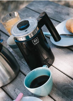 Melitta CREMIO Premium Milk Frother, For Cold & Warm Milk Coffee, Electric Milk Steamer, Soft Foam Maker, Black  - Image 3
