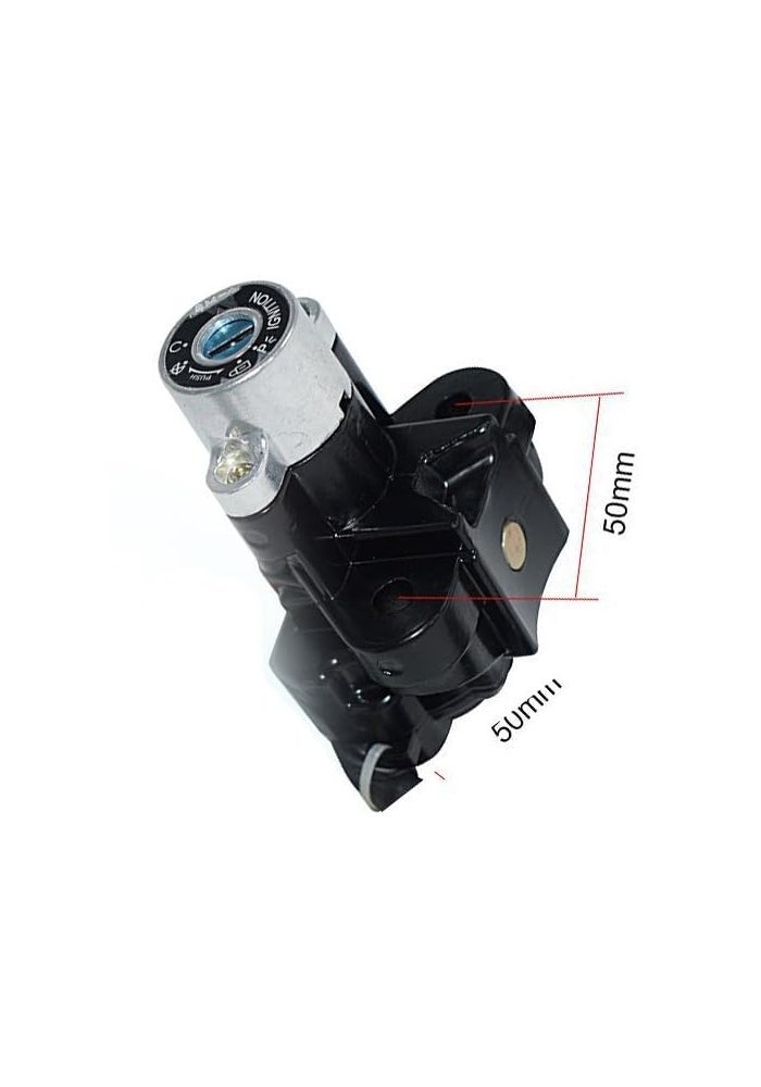 Wivplex Motorcycle Ignition Switch and Fuel Tank Cap Kit - Image 4