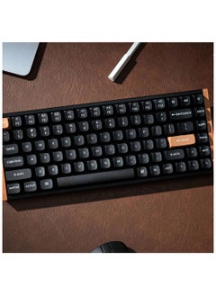 Keychron K2 HE Black Wireless Magnetic Switch Custom Keyboard - Special Edition, Hot-Swappable Magnetic Switches, Metal and Rosewood Frame, Mac/Windows Compatible, Wired/Wireless (2.4GHz/Bluetooth), Enhanced Acoustic Frames, CES 2025 Innovation Award Winner | K2H-F1  - Image 4