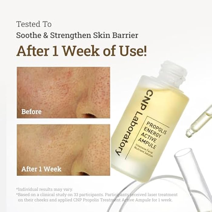 CNP Honey Glow Serum - Hyaluronic Acid & Propolis for Hydrating, Anti-Aging, Centella Soothing Serum, for Sensitive Skin, Korean Skin Care (1.18 fl. oz) - Image 3