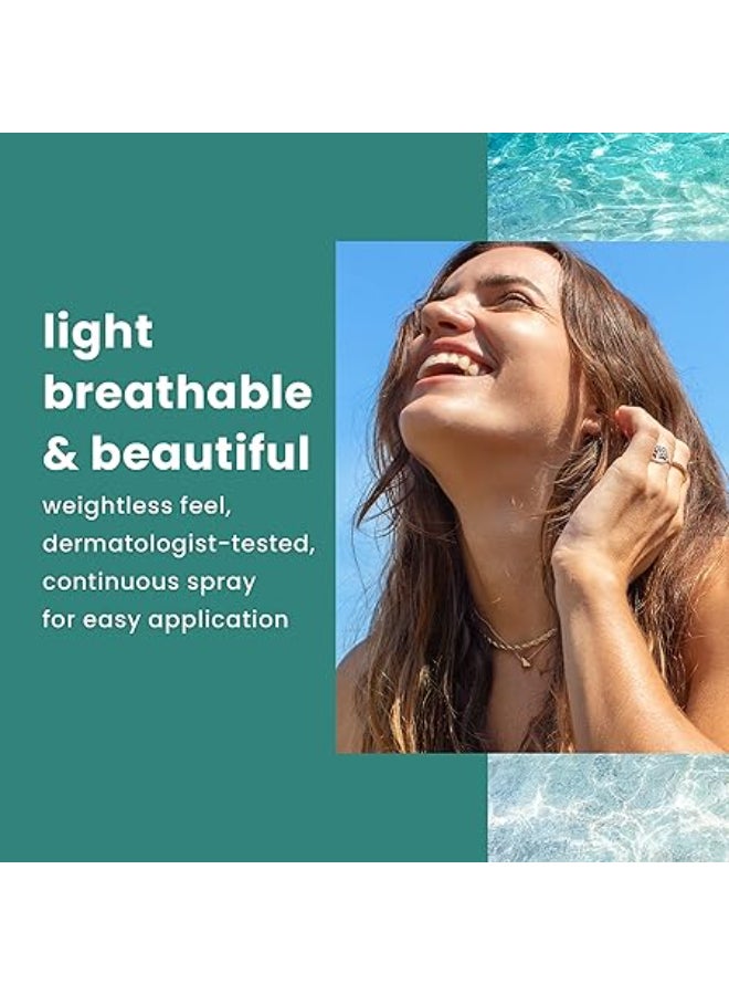 Hawaiian Tropic بخاخ حراري خفيف الوزن من حرير الترطيب SPF30 - Image 5