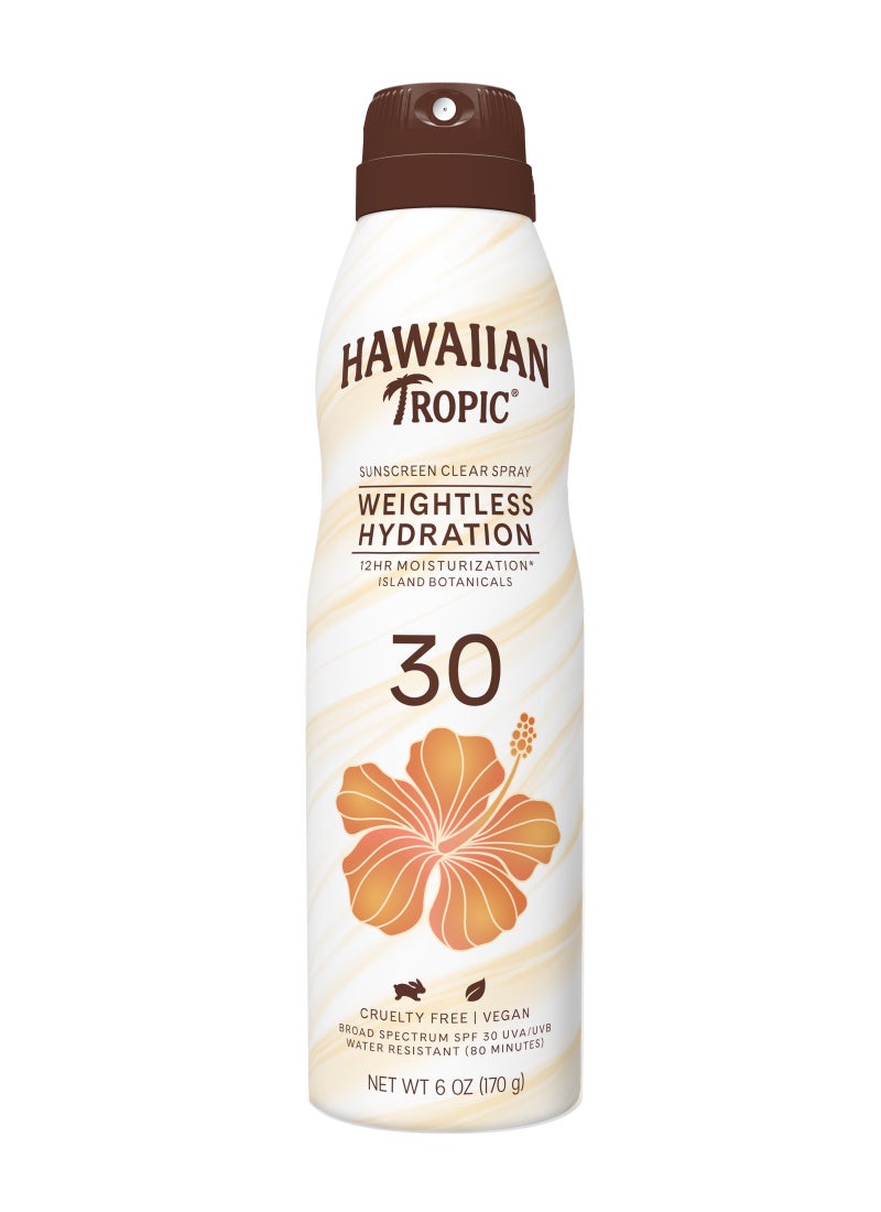 Hawaiian Tropic بخاخ حراري خفيف الوزن من حرير الترطيب SPF30 - Image 1