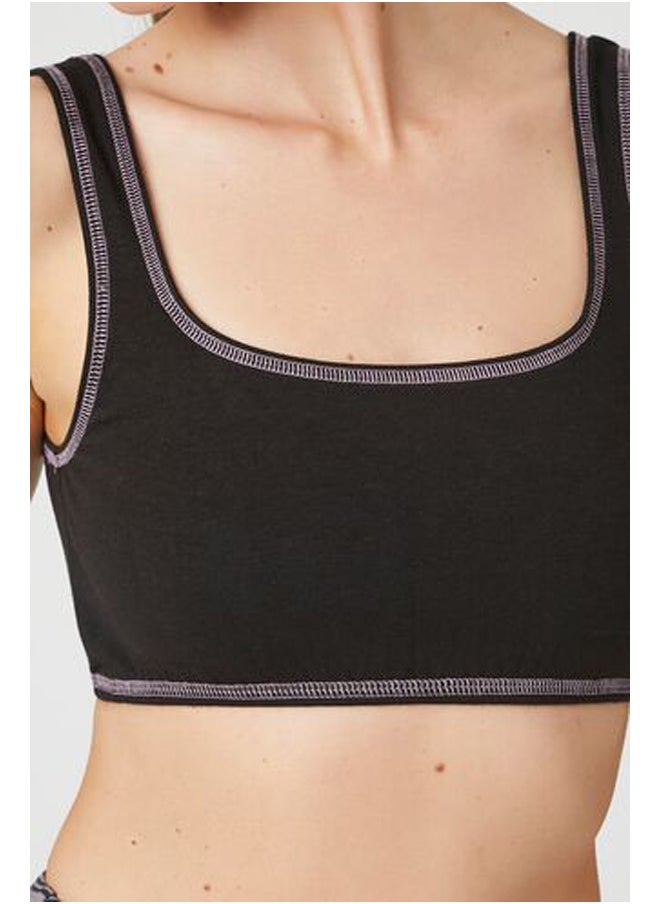 FOREVER 21 Scoop-Neck Sports Bra  - Image 4