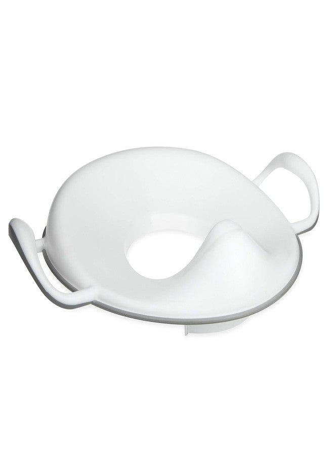 Nuby Easy Grip Safety Toilet Seat Trainer with Integrated Splash Guard for Toddlers & Kids, White, 1 Count - Image 5