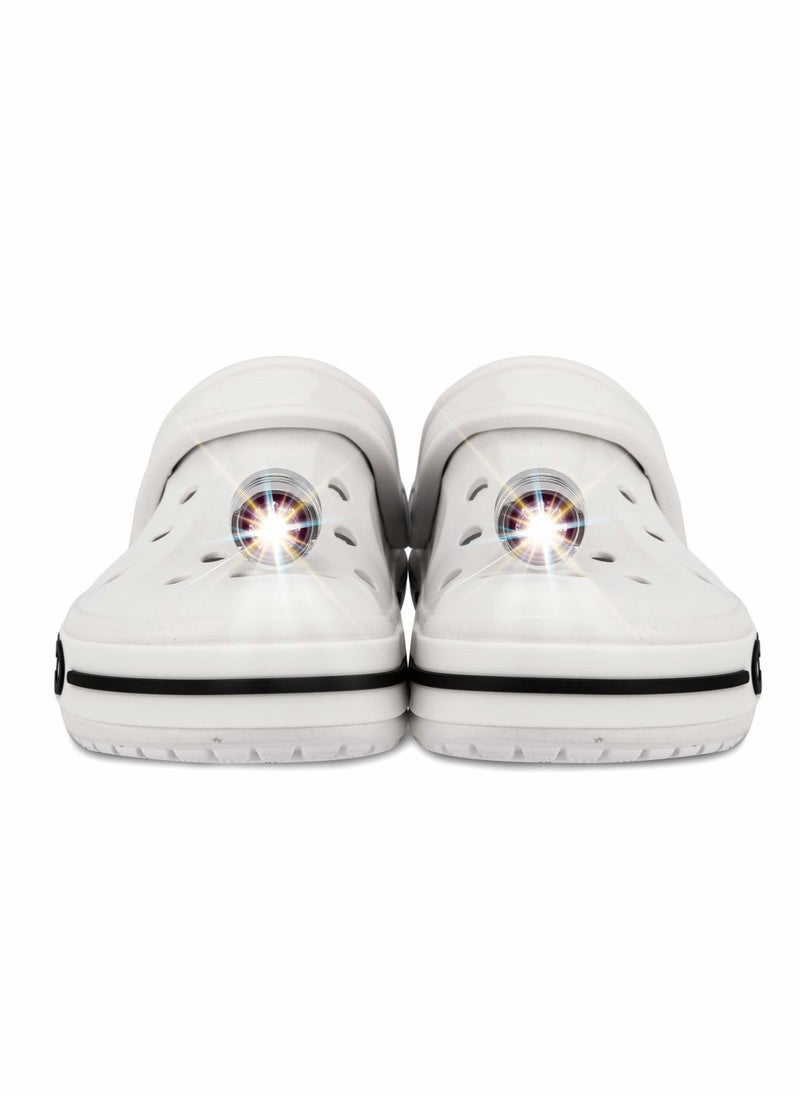 Excefore - 2 Pcs Croc Charm, LED Light for Croc, IPX5 Waterproof Shoes Lights Charms for Dog Walking, Handy Camping, Lasting 72 hours glow, Suitable for Adults Kids - Image 1