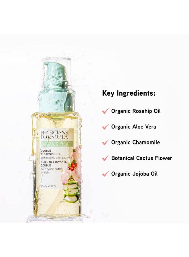 Physicians Formula Organic Cleanser By Physicians Formula Organic Wear All Natural Double Cleansing Oil Nourishing Purifying Dermatologist Tested - Image 3