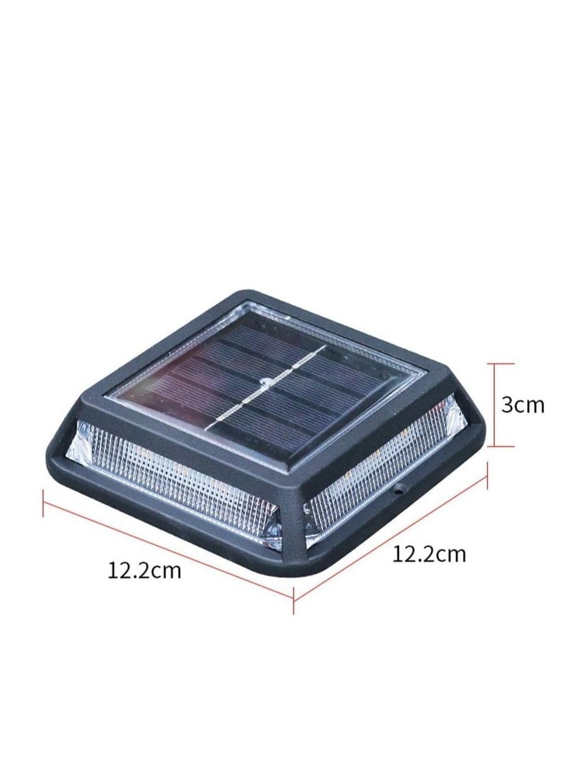 Generic Solar Metal Deck Lights Buried Lamp Square Solar Ground Light  - pack of 4 - Image 2