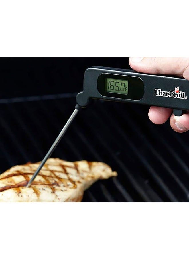 Char-Broil - Compact BBQ Digital Thermometer Black 5 x 0.69 Inch 1199759 - Image 1
