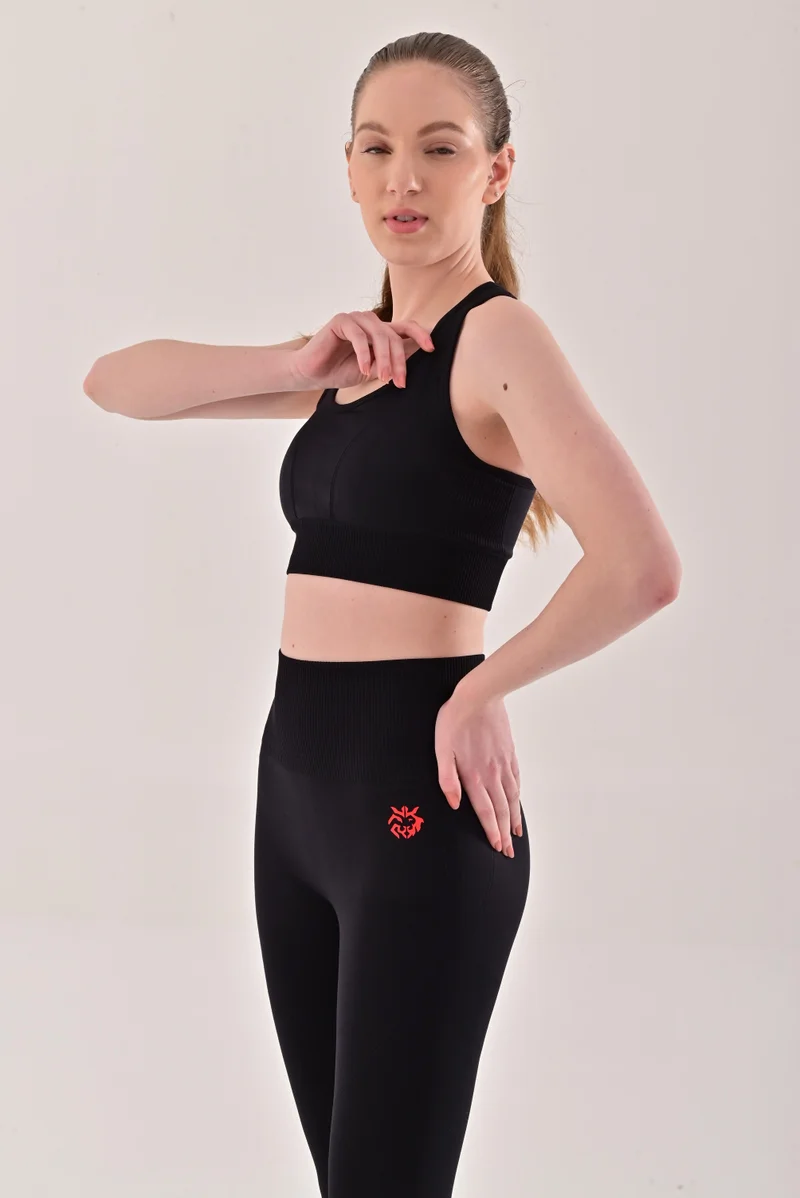 Esso5  Seamless Racerback Sports Bra for Women | Best Price UAE