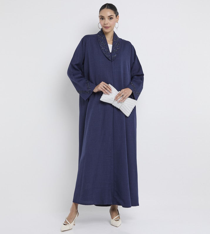 ROZA Stylish Hand Work Abaya - Image 5