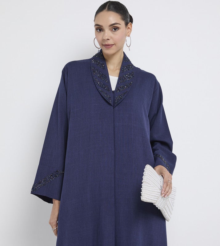 ROZA Stylish Hand Work Abaya - Image 2