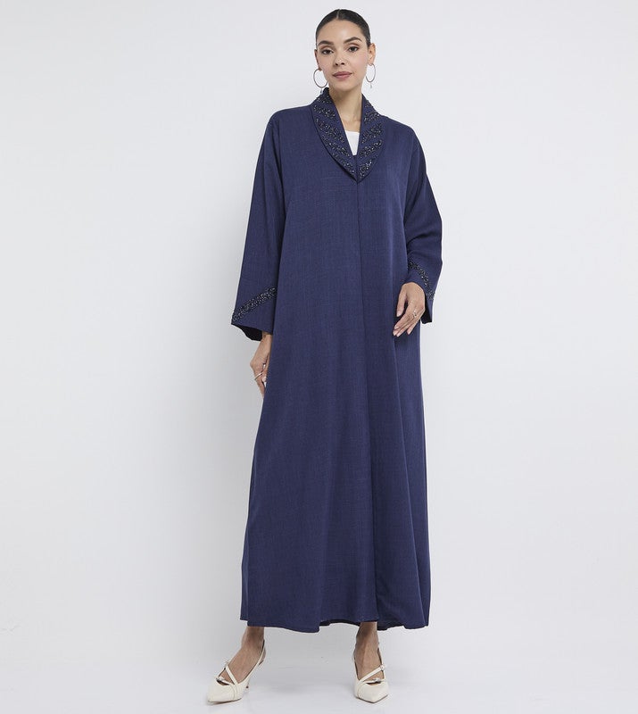 ROZA Stylish Hand Work Abaya - Image 1