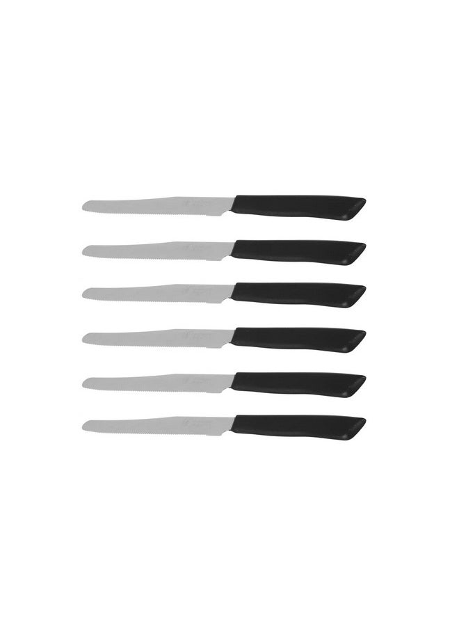 INOXBONOMI - Italian Knives 6 Pack (Black) - Image 1