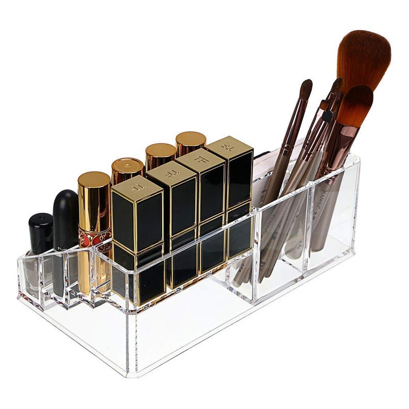 JEEJEX 4 Drawers and 16 Compartment Cosmetic Makeup Jewellery Acrylic Lipstick Storage Organiser Cosmetic Organizer Box - Image 4