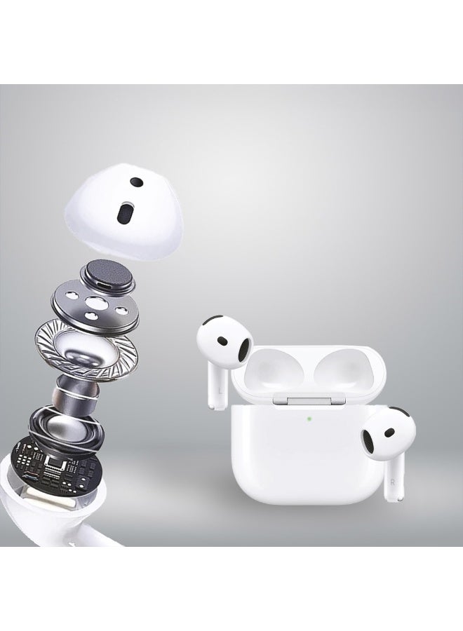 TORİMA G02 سماعات لاسلكية بيضاء - Image 4