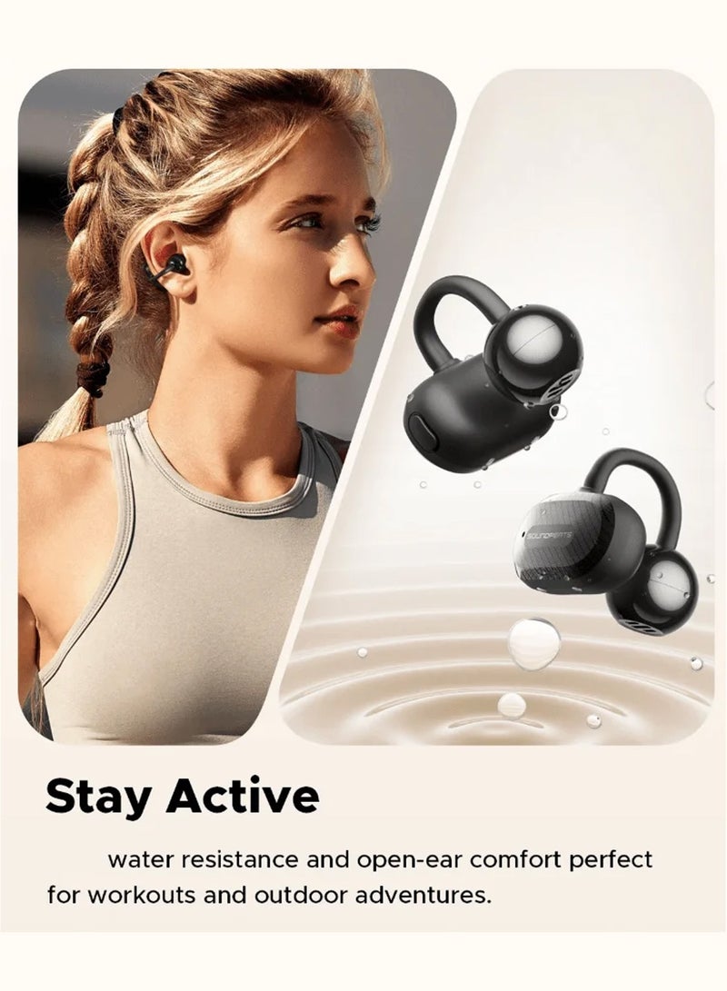 Chappeline BL20 Wireless Earphones BT6.0 Version Directional Sound Transmission Earbuds Comfortable for Running/Fintness Charging Input Type-C - Dark Grey - Image 4