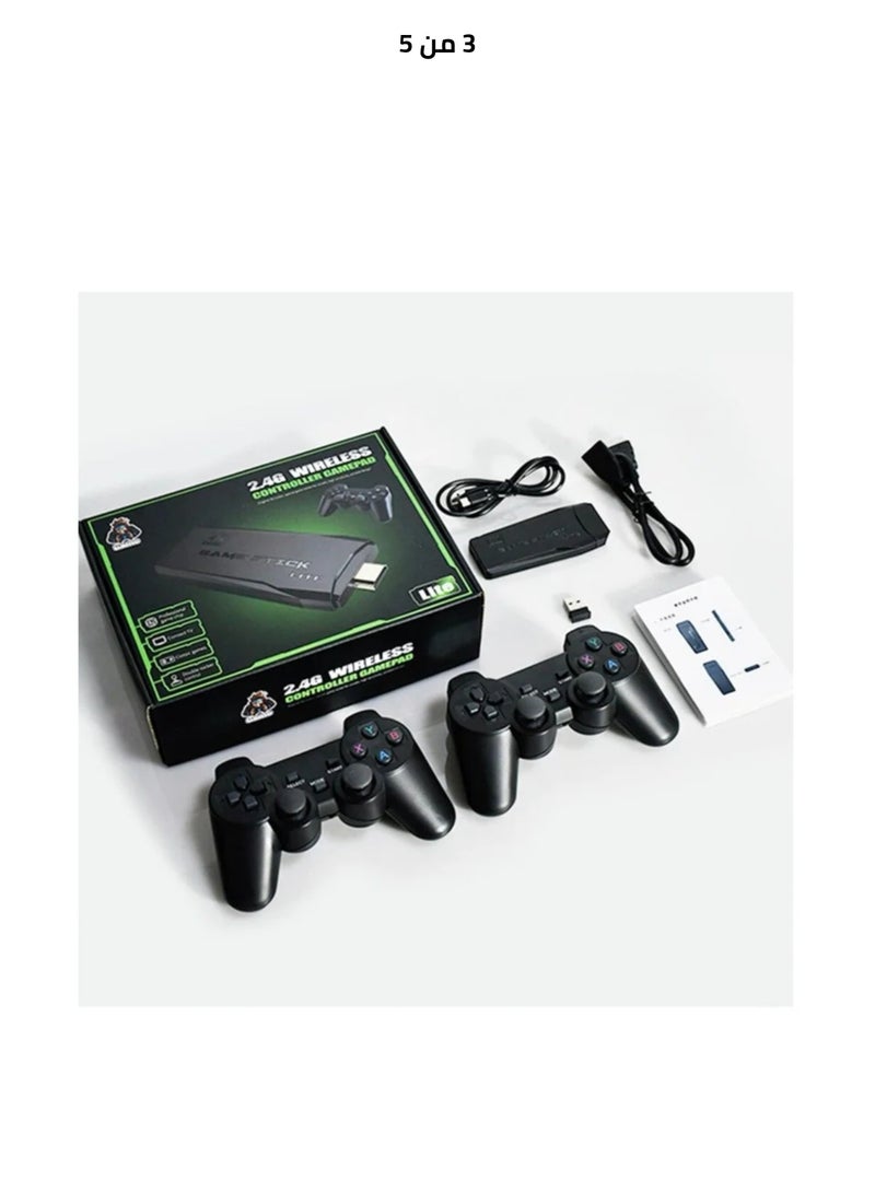 4K HD Game Controller, 2.4G Video Game Controller, Dual Wireless Controller, Classic TV Game Controller - Image 3