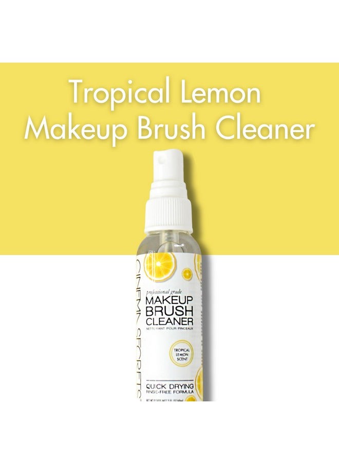 Cinema Secrets Cinema Secrets Professional Makeup Brush Cleaner Spray, 2 fl oz, Lemon  - Image 2