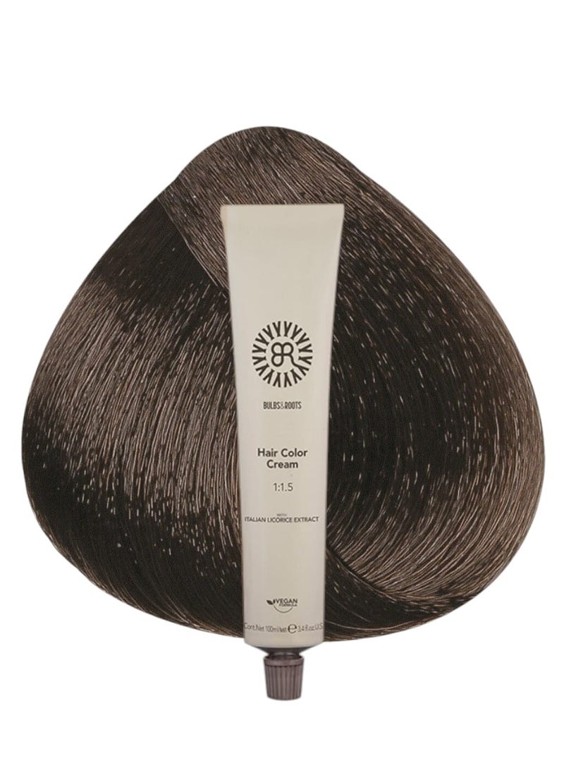 بي ار صبغه BR الايطاليه نباتيه 100%  للتلوين الشعر رقم  5.08   100 ملليلتر - Image 1