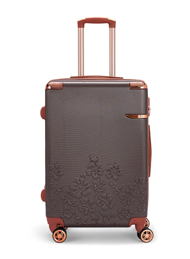LIMRA Travel bag set consisting of 5 luggage bags brown color, size 32"/28"/24"/20"/12 inches